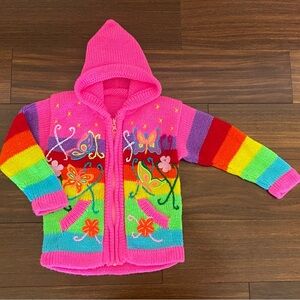 Super Cute and Colourful Knit Peruvian Sweater